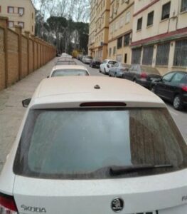 Algeciras y Tarifa amanecen "cubiertas" de una fina capa de arena