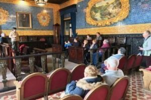 La ONCE recorre la Ruta Paco de Lucía de la mano del Ayuntamiento