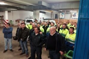 Los trabajadores de Aqualia solicitan la mediación del alcalde de Algeciras