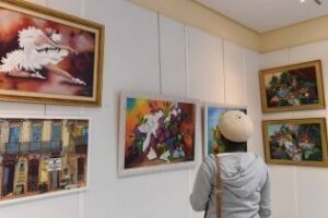 Inicia la exposición pictórica de Ricardo de Pablo Asencio