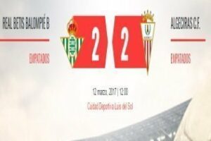 Al Algeciras se le resiste el triunfo por dos minutos (2-2)