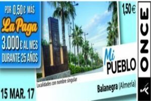La ONCE reparte 175.000 euros en Algecira vendidos en la avenida Blas Infante