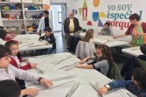 Los pequeños cesteros" disfrutan del Sabadeo de Museo"