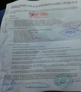 LOS SINDICATOS DE LA DIPUTACION APOYAN EL CIERRE DE LA RESIDENCIA DE LA LINEA Y DESCONVOCAN LA MANIFESTACIÓN DEL DIA 19