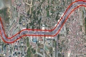 Renovado el alumbrado en la Carretera Nacional a la altura de Doña Casilda