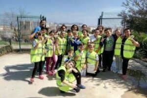 Escolares realizan un recorrido botánico por el Parque King Kong en El Saladillo