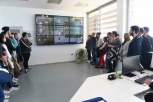 Escolares visitan la depuradora en el Día Mundial del Agua