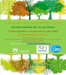 Apadis Bahía de Algeciras realizará mañana una Jornada de Reforestación