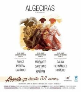 Algeciras, un cartel de su feria taurina 2017 desilusionante. Por APTA