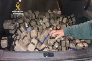 Las autoridades desarticulan una organización criminal que traía hachís desde Marruecos