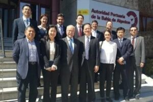 El presidente del Puerto de Ningbo visitó el Puerto de Algeciras