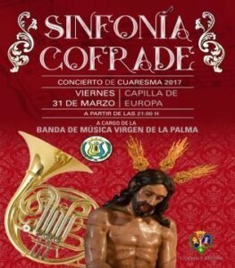 Mañana en el Santuario de Nuestra Señora de Europa, será el concierto "Sinfonía Cofrade"