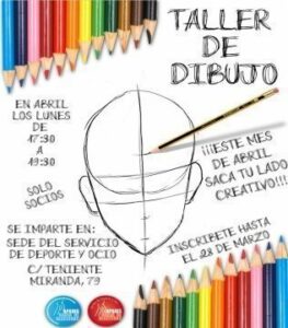 En abril, Apadis pone en marcha un taller de dibujo