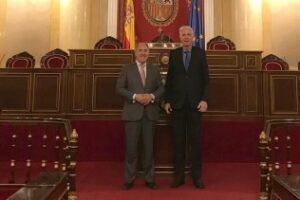 Invitación formal del alcalde al embajador de Dinamarca para visitar Algeciras