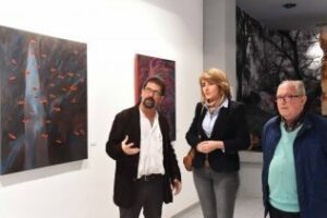 Inauguración de la exposición del pintor Juan Carlos Ragel