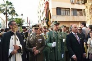 La Cofradía de Columna y Lágrimas realizan su Estación de Penitencia
