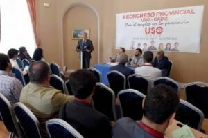 El segundo congreso provincial de la Unión Sindical Obrera fue abierto