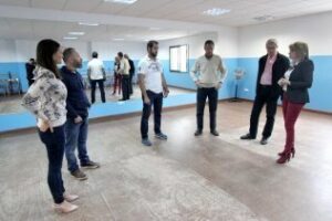 Visita a la Escuela Sánchez Verdú para estudiar las obras de mejora