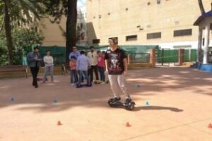 Los expertos en Hoverboards se dan cita en el Parque María Cristina