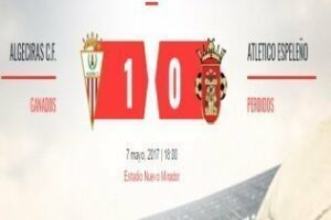 El Algeciras, a un paso de confirmar su presencia en el play-off (1-0)
