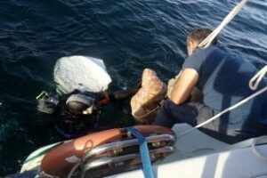 La Virgen de la Romería emerge para ser restaurada