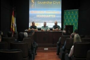 La Comandancia de la Guardia Civil recibe la visita de Autoridades de Turquía