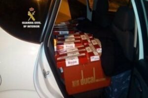 Intervenidas 5.500 cajetillas de tabaco de contrabando en San Roque y La Línea