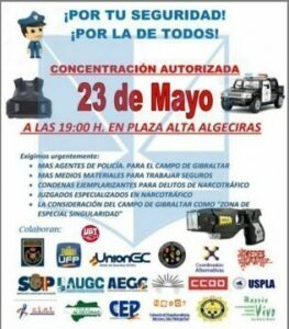 IU apoya la concentración convocada para mañana en apoyo a las Fuerzas y Cuerpos de Seguridad del Estado