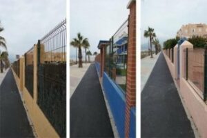 Indignación y temores con el carril bici de Tarifa