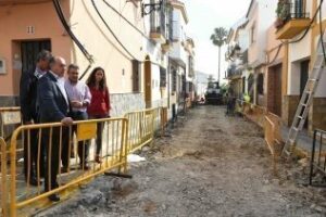 Han iniciado las obras de mejora que se ejecutan en la calle Libertad
