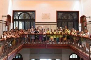 Algeciras y Ceuta estrechan sus lazos con el concurso ecolar Mi primer barco"