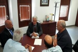 Encuentro de trabajo del subdelegado con la Coordinadora Antidrogas "Alternativas"