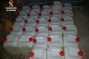 Intervenidas en La Línea 1.250 cajetillas de tabaco de contrabando y 700 litros de gasoil