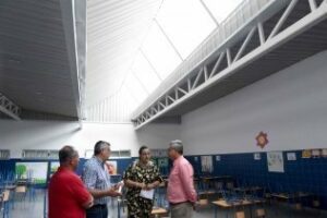 Comienzan obras de reparación del colegio Parque del Estrecho