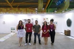 Los artistas seleccionados por Cultura muestran su obra en la Feria de Arte Contemporáneo de Málaga