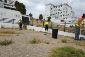 Inicia un plan de choque de la cara a la limpieza de las diferentes barriadas