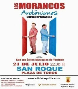 Los Morancos el 21 de julio en San Roque