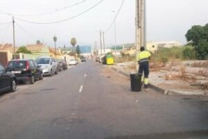 Algesa sigue con la limpieza de choque por la Colonia San Miguel