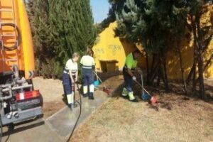 Finalizan los trabajos de limpieza y desbroce en el Parque Torrejón