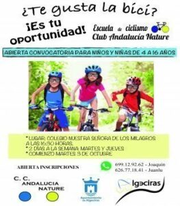 Inician las inscripciones para la Escuela Municipal de Ciclismo