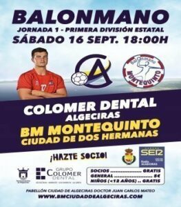 Arranca la Primera División Nacional de balonmano para el Colomer Dental Algeciras