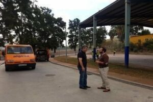 Continúan los trabajos de limpieza en la barriada del Padre Flores