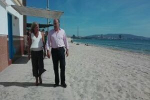 En los próximos días van a comenzar las obras para retirar la red de saneamiento de la playa