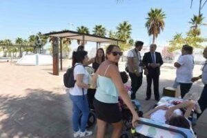 Las visitas guiadas por el barrio de la Caridad siguen con motivo de la Semana de la movilidad