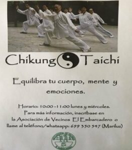 Comienzan las clases de Taichi en la barriada El Acebuchal