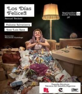 Agotadas las entradas para la obra "Los días felices" del próximo viernes en AlCUltura