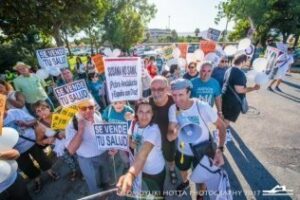 Las plataformas de defensa seguirán exigiendo una sanidad digna" en el Campo de Gibraltar