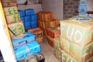 La Policía Nacional incauta de 3.000 kilos de hachís en La Línea