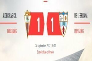 El Algeciras sólo puede empatar ante la Lebrijana (1-1)