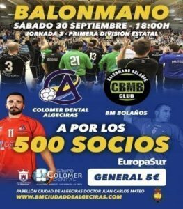 Este sábado el Colomer Dental Algeciras busca lograr su segunda victoria consecutiva